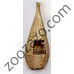 Плетено гнездо за екзотични птици, 11 х 25 см. - Exotics Nest Pear Shape Rattan